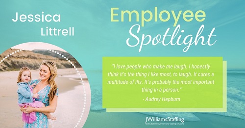 JWilliams Staffing - Employee Spotlight: Jessica Littrell