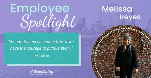 JWilliams Staffing - Employee Spotlight: Melissa Reyes